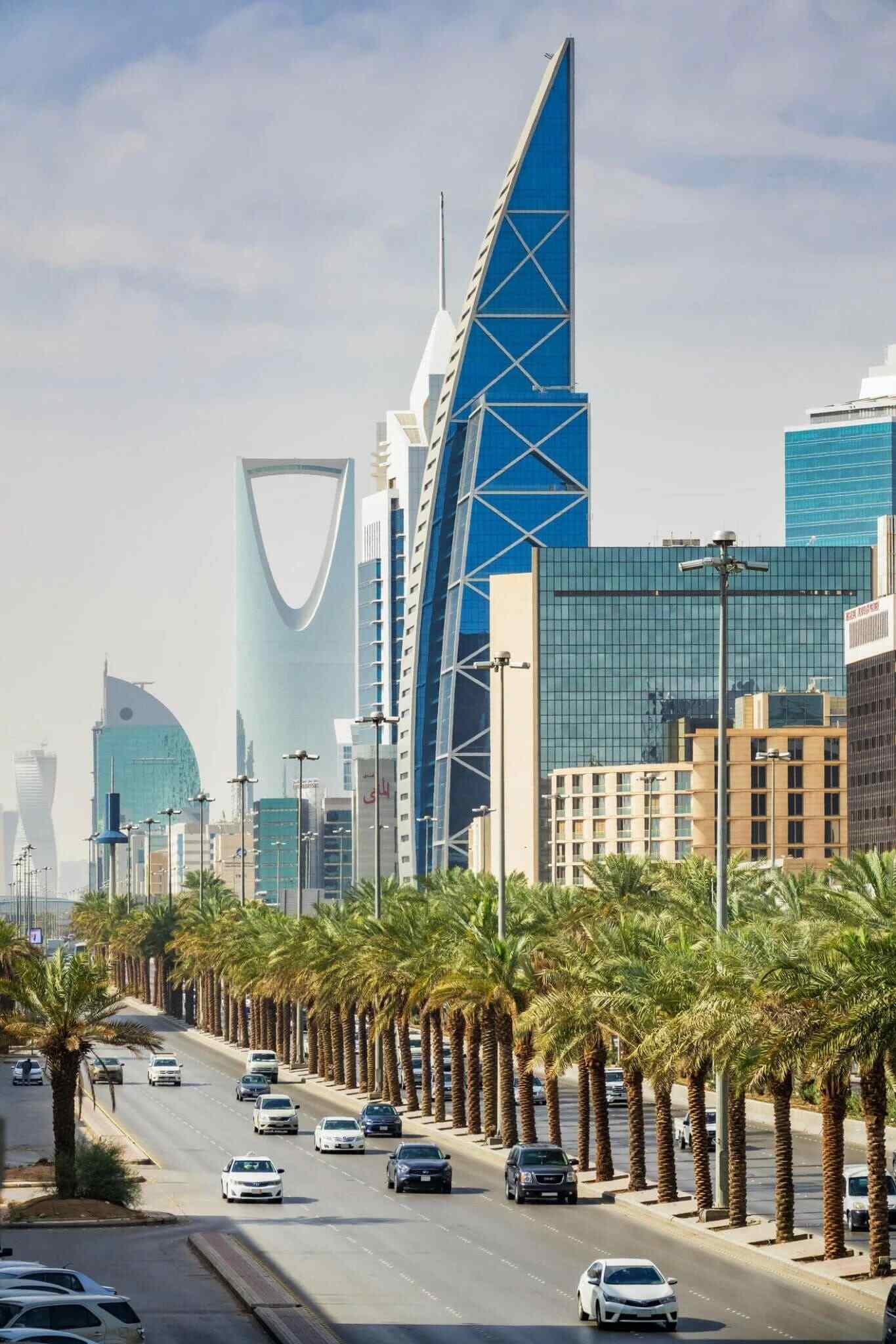 Riyadh cityscape in the morning